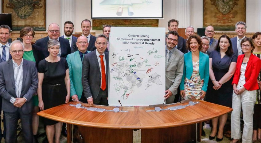 Plannen voor warmtenet Metropoolregio Amsterdam
