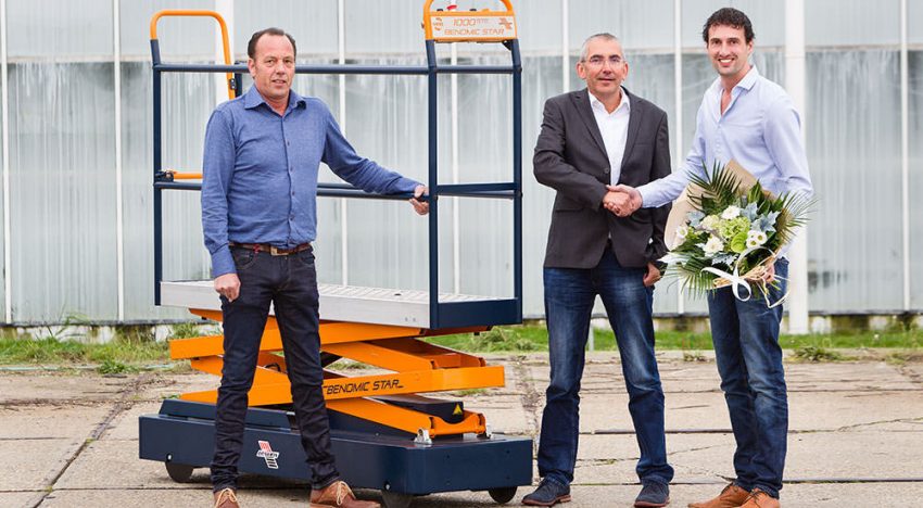 Berg Hortimotive levert 1000ste Benomic Star buisrailwagen