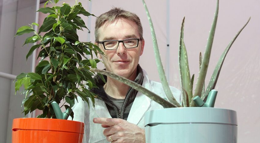 Innovatieve, zelf watergevende bloempot ontzorgt consumenten Innovatieve, zelf watergevende bloempot ontzorgt consumenten