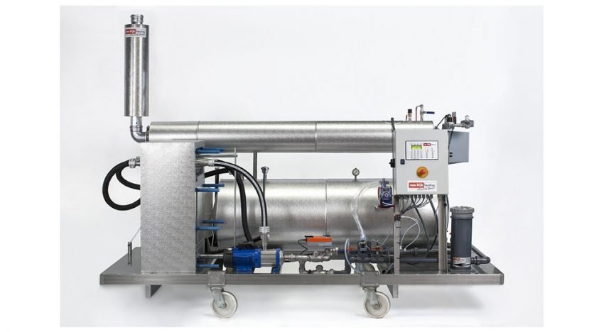 Innovatieve drainwaterontsmetter