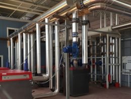 Elektrisch verwarmde kas van 5 ha opgeleverd in Abchazië