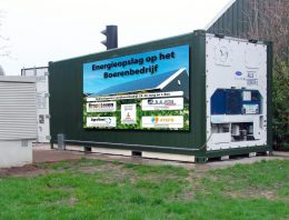 Akkerbouwer slaat zonne-energie op in reuzenaccu