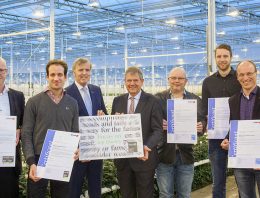 Vijf nieuwe bedrijven HortiQ-gecertificeerd