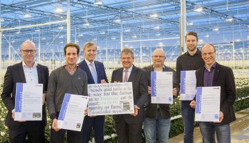 Vijf nieuwe bedrijven HortiQ-gecertificeerd