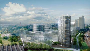 Amsterdams hotel bouwt kas op 70 meter hoogte