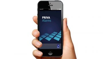 Priva introduceert Alarms app