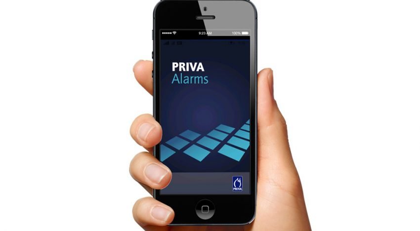 Priva introduceert Alarms app