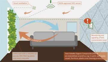 Consortium werkt aan plantenwand voor actieve luchtzuivering