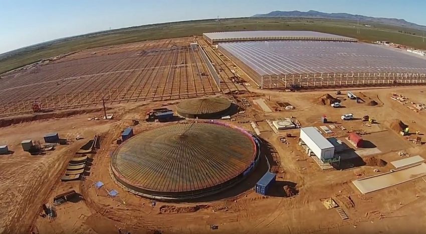 Van der Hoeven bouwt nieuwste uitbreiding Sundrop Farms