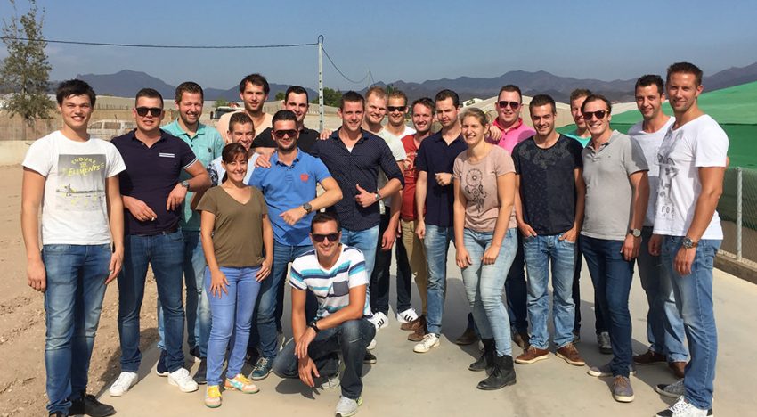 Succesvolle studiereis Tuinbouw Jongeren Oostland naar Almería