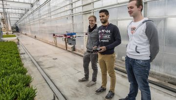 Projectgroep Drones in de Kas zoekt uitbreiding van testbedrijven