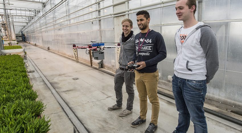Projectgroep Drones in de Kas zoekt uitbreiding van testbedrijven