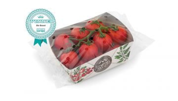Solidus Solutions wint prijs voor verpakking met tomatenplantvezels