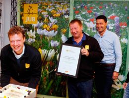 JUB Holland wint Tuinbouw Ondernemersprijs