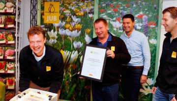 JUB Holland wint Tuinbouw Ondernemersprijs