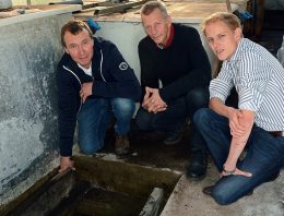 Vermindering hoeveelheid drain door hogere grondwaterstand leliebedrijf