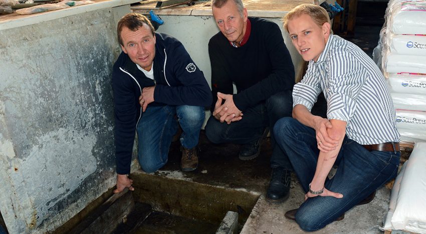 Vermindering hoeveelheid drain door hogere grondwaterstand leliebedrijf