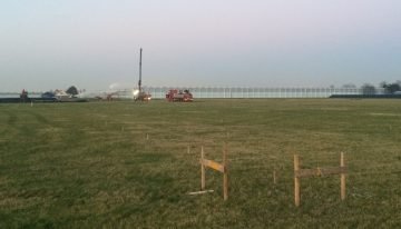 Eerste paal markeert start bouw DaglichtKas Ter Laak Orchids