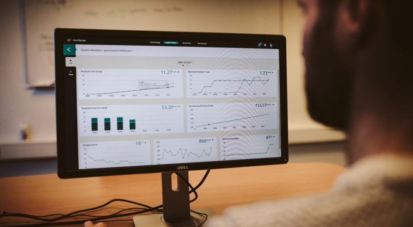 Digitaal platform Hortisense vergroot efficiëntie groeilicht Digitaal platform Hortisense vergroot efficiëntie groeilicht