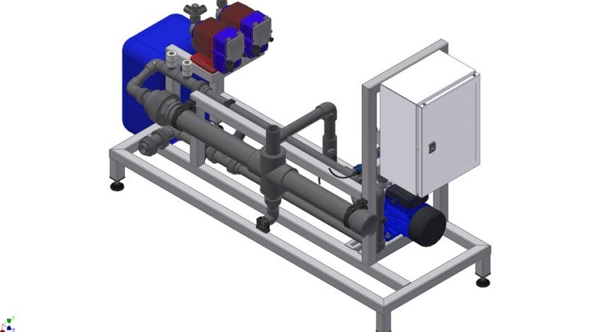 Vialux E-Line lage investering behandeling lozingswater