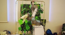 Studenten TU Delft bouwen prototype komkommerpluk-robot