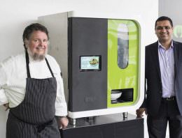 Nieuwe robot maakt met verse groenten zelf salades
