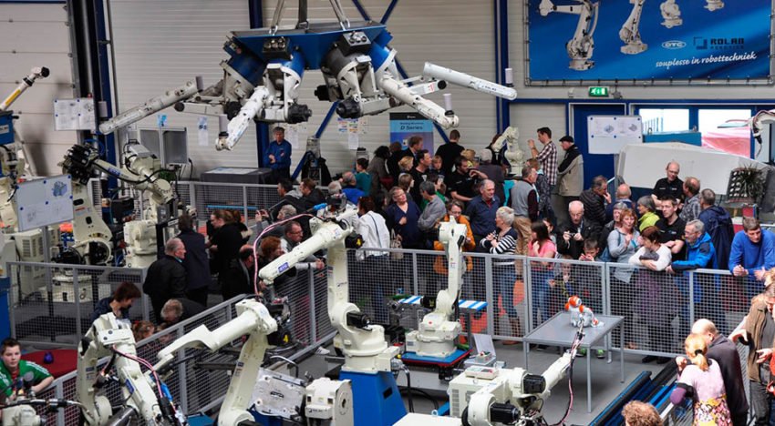 Rolan Robotics maakt robotspektakel van 15-jarig jubileum