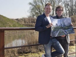 Drijvende voedseleilanden van piepschuim als antwoord op voedselvraagstuk