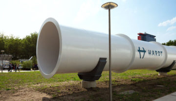 Worden tuinbouwproducten straks per hyperloop vervoerd?