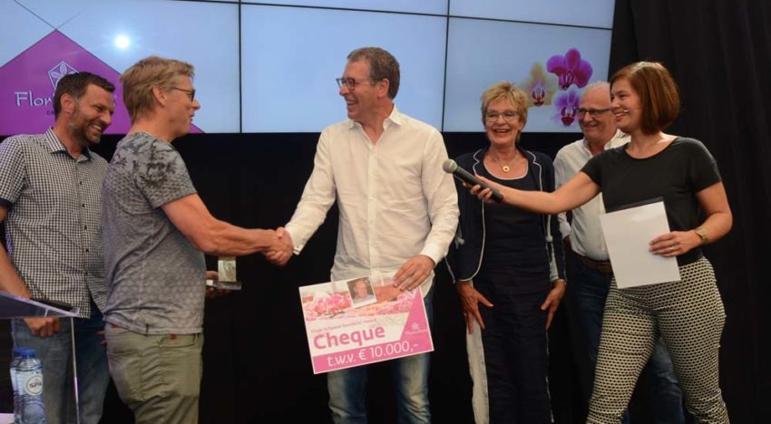Opti-flor verrast door winnen Klaas Schoone Memorial Award 2017