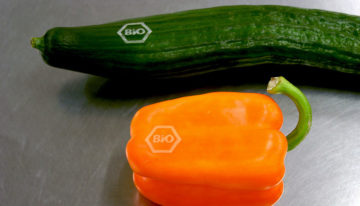 Laserbranding van groenten en fruit in opkomst