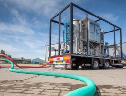 Mobiele waterzuivering maakt grote investeringen overbodig