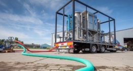 Mobiele waterzuivering maakt grote investeringen overbodig