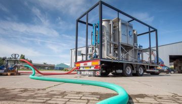 Mobiele waterzuivering maakt grote investeringen overbodig