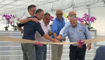 Internationale Phalaenopsis meeting in Guatemala bij opening Ter Laak AmericaS