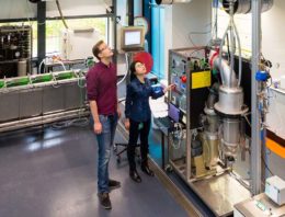 Geconcentreerd CO2 geeft algen groeispurt
