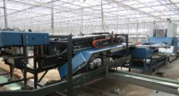 Houd sorteermachine schoon met perslucht en poetsdoek