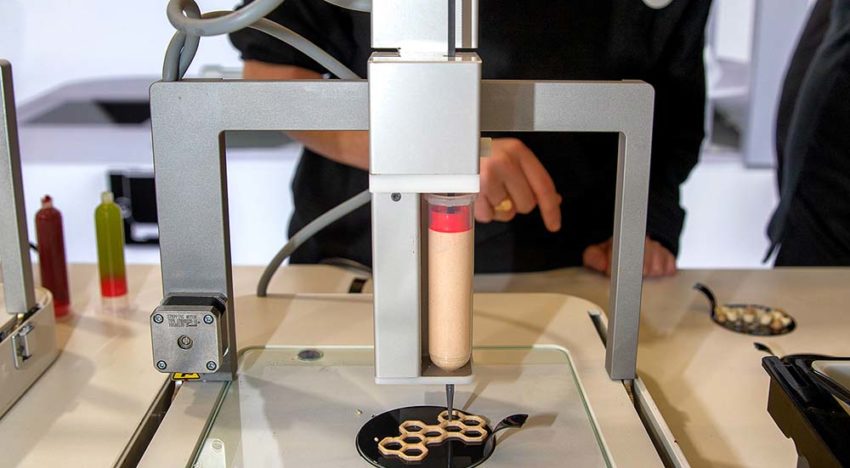 Nederlands bedrijf heeft primeur met eerste eetbare vulling 3D-foodprinter