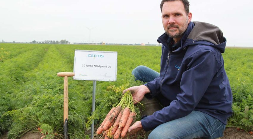 Brede toelating tegen aaltjes voor knoflookextract NEMguard Brede toelating tegen aaltjes voor knoflookextract NEMguard