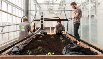 Van Hall Larenstein zet Farmbot in bij studieproject