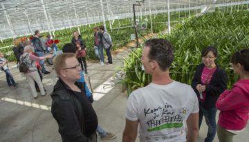 Circa 200 glastuinders doen mee aan Kom in de Kas 2018