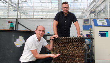 Organische teelt op water biedt kansen in opgaande gewassen