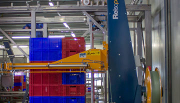 Goed omsnoeren van gestapelde pallets voor stabiel transport