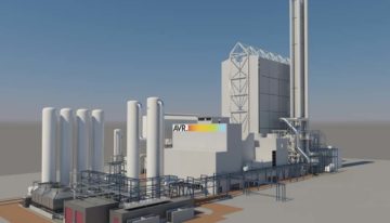 Afvalenergiecentrale AVR in Duiven vangt CO<sub>2</sub> af voor glastuinbouw