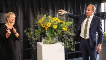 Unieke bloem symboliseert samenwerking Jumbo en germinitelers Colours of Nature