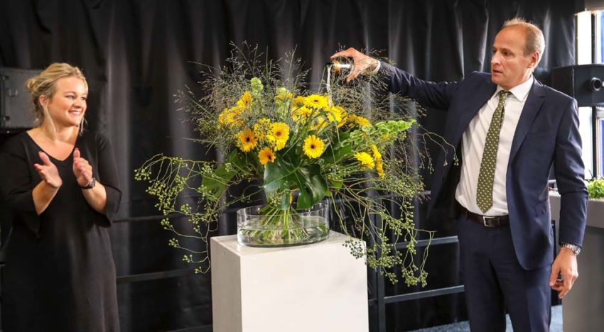 Unieke bloem symboliseert samenwerking Jumbo en germinitelers Colours of Nature