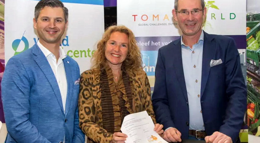 Wold Horti Center en Tomatoworld bundelen krachten