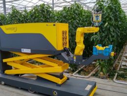 Sweeper robot maakt enorme stappen