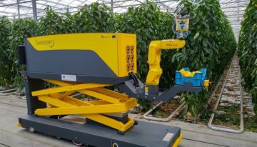 Sweeper robot maakt enorme stappen