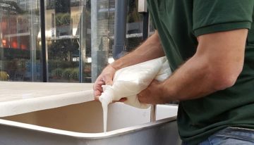 Unieke wateroplosbare meststof in gelvorm
